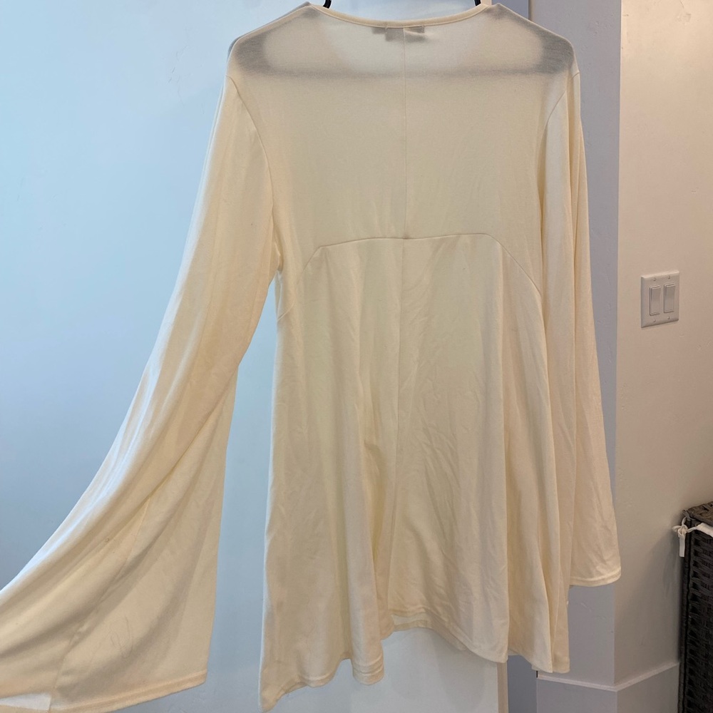 Pretty little thing cream dress